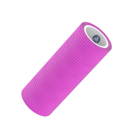 Dynarex Sensi Wrap, Self-Adherent, 4"x5 Yards, Pink, 18PK 3294