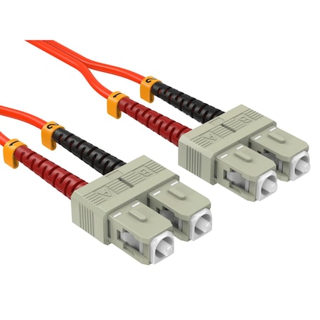 Sanoxy 10m SC/SC Duplex 50/125 Multimode OM2 Fiber Optic Cable SNX-CBL-LDR-FB104-5610