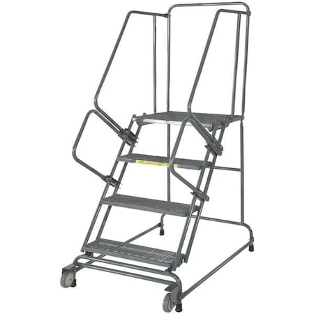 Ballymore Tilt and Roll Ladder, Steel, 50 in.H FSTR526X