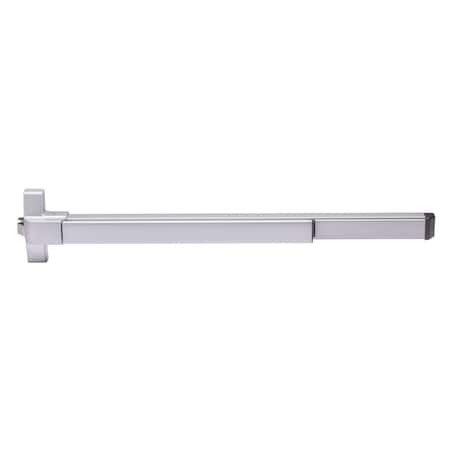 Trans Atlantic Co. 500 Series Aluminum Grade 1 Commercial 36 in. Fire Rated Rim Panic Exit Device ED-F501-AL