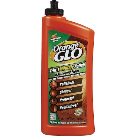 Orange Glo 24 Oz. Hardwood Floor 4-in-1 Monthly Polish 95185