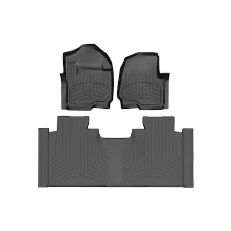 Weathertech Black, Front and Rear FloorLiner HP 4410121IM-446973IM