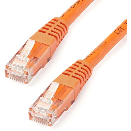 Startech.Com 25ft CAT6 Ethernet Cable Orange Cat6 PoE C6PATCH25OR