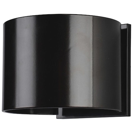 Access Lighting Curve, BiDirectional Outdoor LED Wall Mount, Bronze Finish 20399LEDMGRND-BRZ