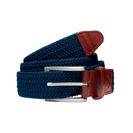 Puma Braided Weave Golf Belt - Deep Navy/L/XL PUMBRDWVBLTDN