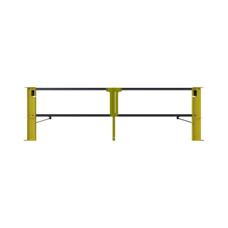 Safety Rail 18ft Cantilever Gate Double, Yellow 400781