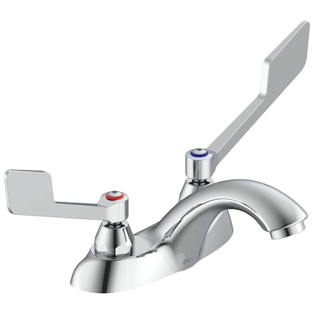Delta Commercial 21C Two Handle Centerset Lavatory Faucet - Less Pop-Up In Chrome 21C145