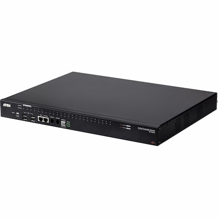 Aten 48-PORT SERIAL CONSOLE SERVER WITH DUAL POWER / SFP - - 48 X RJ-45, 2 X SN1148CO