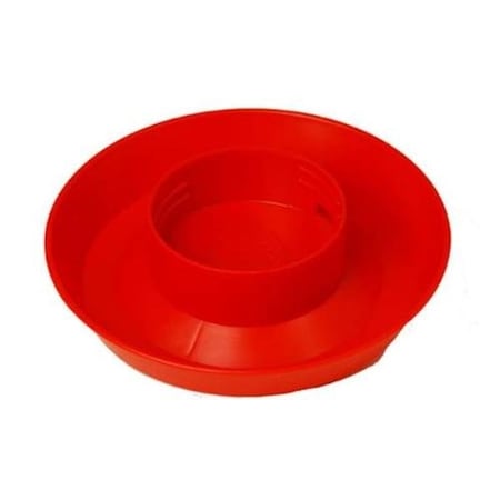 Miller Mfg SCREW ON WATERER BASE QT RED 740RED