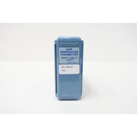 Rosemount HART 644R TEMPERATURE TRANSMITTER 12-42.4V-DC 644RAI5F6