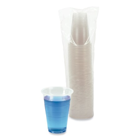 Boardwalk Translucent Plastic Cold Cup 16 oz., Pk50 BWK TRANSCUP16