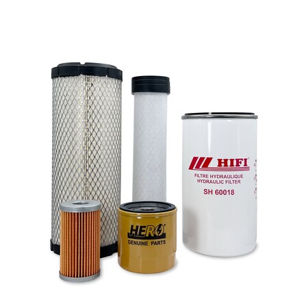 Hero Preventative Maintenance Kit CASE DX45 Compact Tractor PIN No HBA0005007 & ABOVE 01/00-11/04 MSU-CA-0035