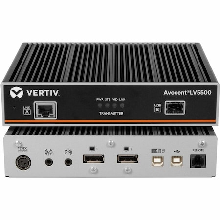 Vertiv AVOCENT LONGVIEW 5500 HIGH-PERFORMANCE KVM EXTENDER, TRANSMITTER, SINGLE HE LV5500T-400