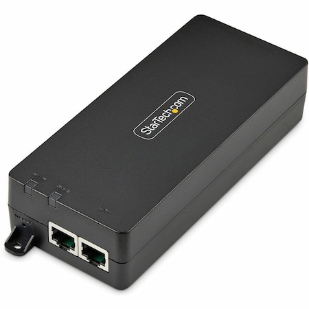 Startech.Com 1-PORT 10GBPS POE+ INJECTOR, 90W, 2.5/5/10G ETHERNET/10/100/1000MBPS, POE+ (80 AF41XC-POE-INJECTOR