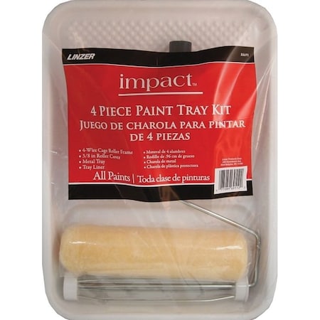 Linzer RS691 Roller and Tray Set, Metal RS 691