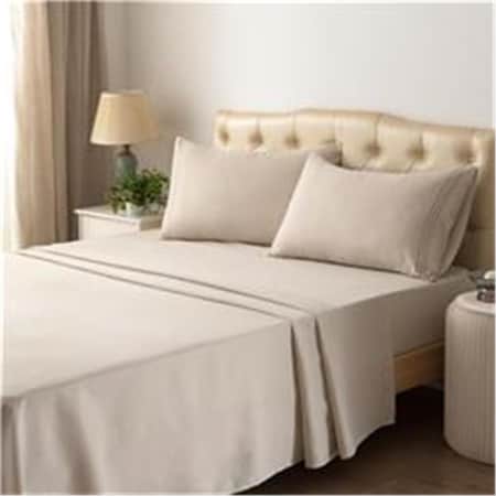 Hotel Collections Hotel Collection Super Comfortable & Soft Microfiber Bed Sheet Set Ivory - Twin - 4 Piece HC1001IVT