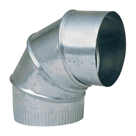 Tool 5 in. Adjustable 26 Gauge Galvanized Stove Elbow TO3304765