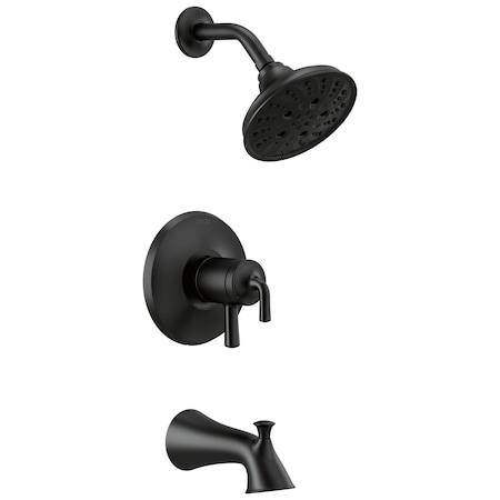 Delta Kayra Monitor 17 Series Tub and Shower Trim T17433-BL