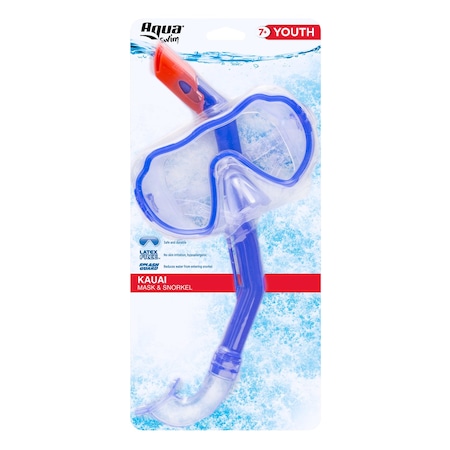 Aqua Leisure Aqua Swim Assorted Youth Mask/Snorkel AQK10393