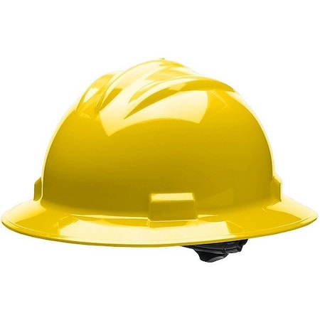 Bullard Hard Hat, Full Brim, Yellow 71YLR