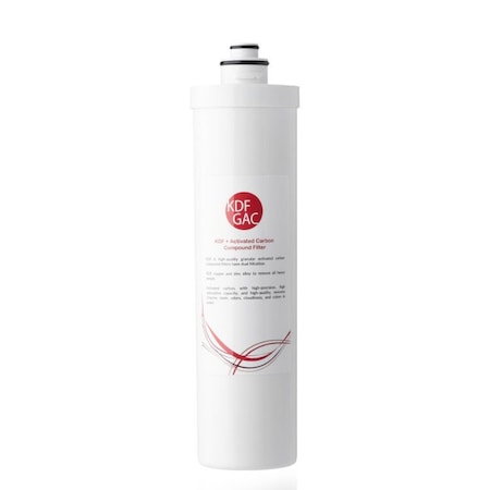 Ispring Quick-Change Inline KDF/Carbon Filter, Fits CU-A4 Ultra Filtration System FKG15Q