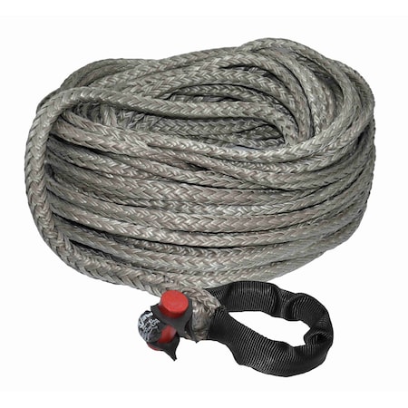 Lockjaw 1/2 in. x 150 ft. 10,700 lbs. WLL. LockJaw Synthetic Winch Line w/Integrated Shackle 20-0500150