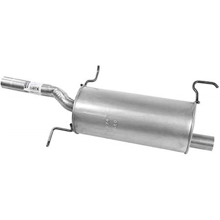 Perfectpitch 18974 Sound FX Stainless Steel Muffler for 2009 Cadillac Escalade Platinum 6.2L V8 PE3583816