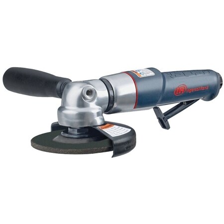 Ingersoll-Rand Angle Grinder, 412 in Dia Wheel, 12,000 rpm Speed, 41 cfm Air, 088 hp 3445MAX