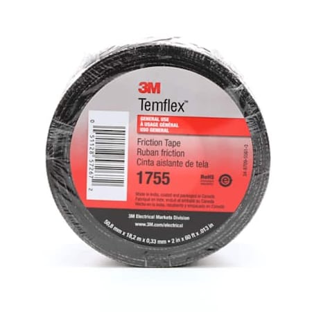 3M ., Temflex Cotton Friction Tape 1755, 30PK 7100016886