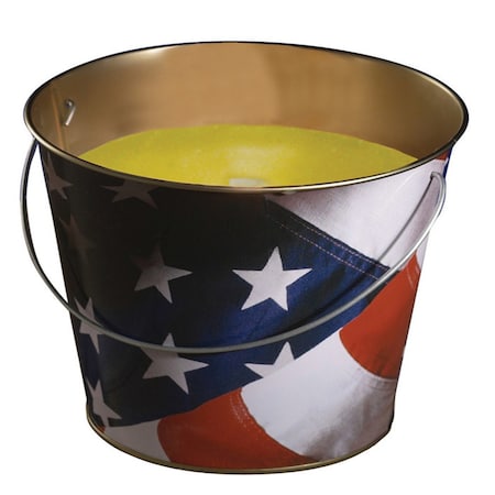 Tiki Citronella Bucket Candle Candle For Mosquitoes 16 oz 1412122