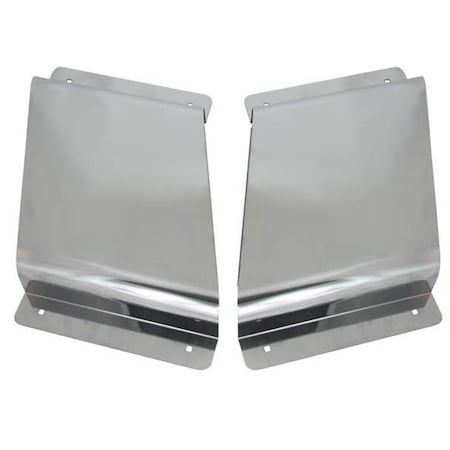 Replacement For Kenworth T800 Year 2008 Stainless Steel Side Hood Scoop
