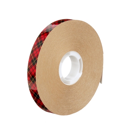 3M Transfer Tape, Transparent, 60 yd L, 1/2 in W 924