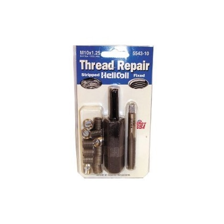 Sw Anderson HARDWARE Universal; M10 x 1.25 Thread Size; With 12 Heli-Coil Inserts/ Installation Tool/ Tap 5543-10