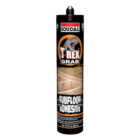 Soudal Usa T-REX Grab Subfloor Construction Adhesive 10.1 oz. Beige, 1488PK 165512