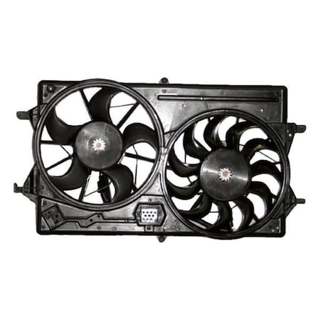 Geared2Golf Radiator Cooling Fan Assembly for 2001-2002 Focus GE3625109