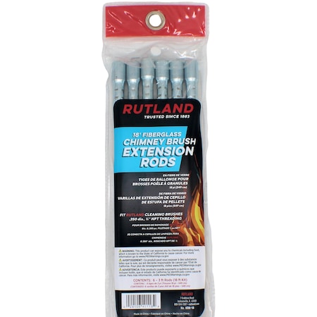 Rutland 6' Fiberglass Extension Rod 1/4in NPT 10672