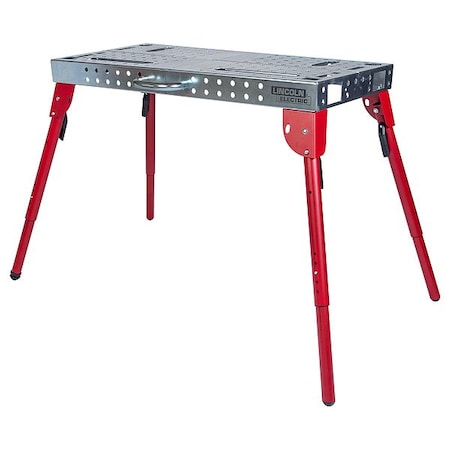 Lincoln Electric Welding Table, 44" D, 37" H, 21" W K5334-1