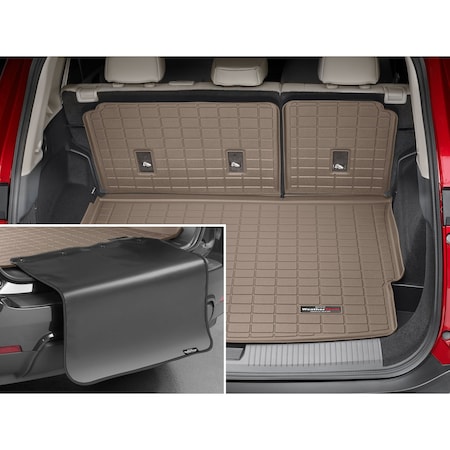Weathertech Tan, Cargo Liner With Bumper Protector 411405SK