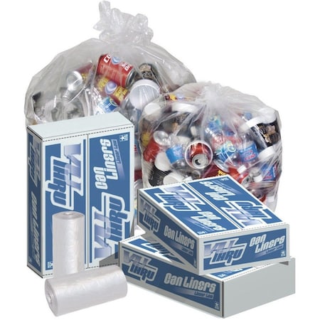 Pitt Plastics 24"x32" .7mm 12-16 gal. Heavy Performance Roll Can Liner, PK250 P3320ZXC