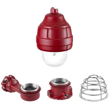 Federal Signal Explosion-Proof Light Mount, 5-1/4" W WMXC-4R-SB