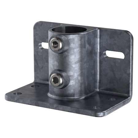 Safety Rail Railing Flange with Toe Board Adapter - 1-1/4in 150241