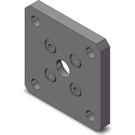 Smc Flange Plate, 20mm Bore CG-F020SUS