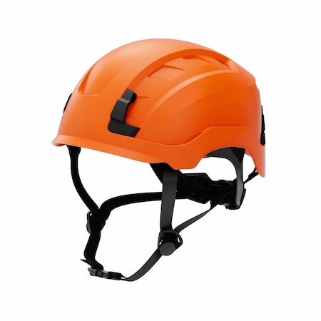 Ge Safety Helmet, Non-Vented, Orange GH401O