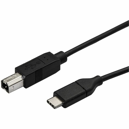 Startech.Com 3M 10FT USB C TO USB B PRINTER CABLE - M/M - USB 2.0 USB2CB3M