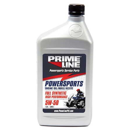 Sierra Prime Line Oil, Atv Engine 5W50 High Perf Full Syn Quart 72-5104-2