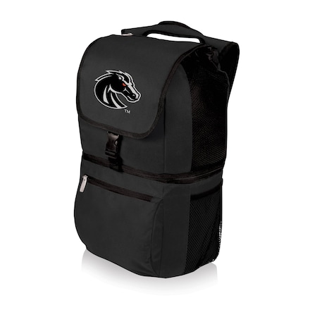 Picnic Time Family Of Brands NCAA Boise State Broncos Zuma Backpack Cooler - Soft Cooler Backpack - Lunch Cooler, Black 634-00-175-704-0
