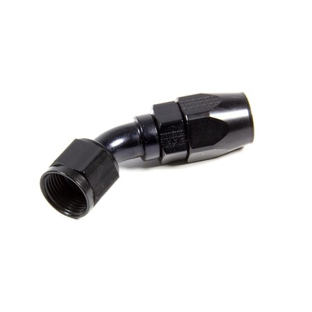 Fragola 104510-BL 45 deg Pro Flow -10 AN Hose End, Black FRG104510-BL
