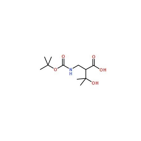 Ak Scientific N-Boc-2-aminomethyl-3-hydroxy-3-methylbutanoic acid (250mg), CAS 1233513-26-2 TMBTV02-250mg