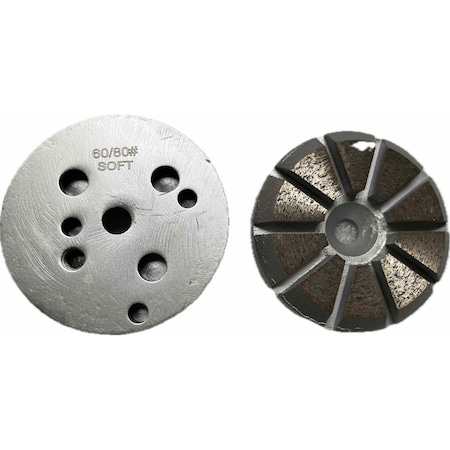 Vantage Product Metal Bond, Diamond Tooling MD-TQC10SEG-6080S-Bevel