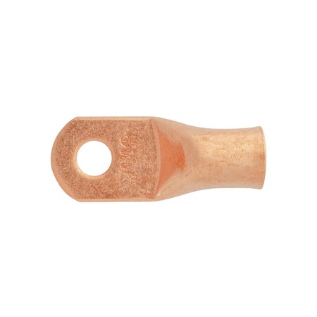 Auveco Copper Battery Cable Lugs. 4/0 Gauge. 3/8in Stud Size, 5PK 22981
